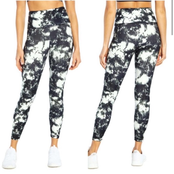 Marika Balance collection Cosmic Tie Dye Pocket Ankle legging - Picture 1 of 5